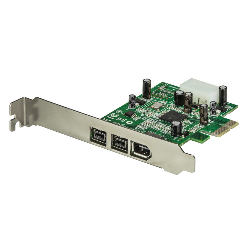 StarTech 3 Port 2b 1a 1394 PCI Express FireWire Card Adapter