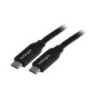 StarTech 4m 13ft USB C Cable w/ 5A Power Delivery - USB 2.0 Certified