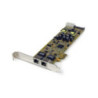 StarTech 2Port PCI Express Gigabit Server Network Adapter - PCIe PoE NIC