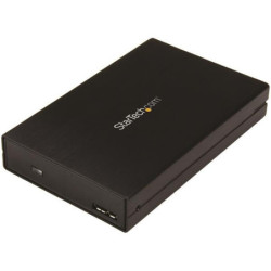 StarTech USB 3.1 (10Gbps) 2.5in SATA Drive Enclosure - USB-A USB-C