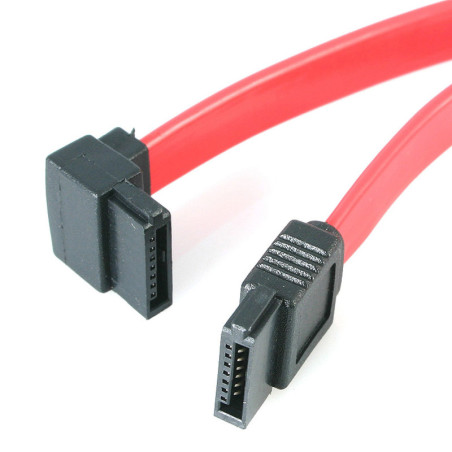 StarTech 18in SATA to Left Angle SATA Serial ATA Cable