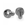 StarTech 12-24 Server Rack Screws - 50 pack - Nickel-Plated