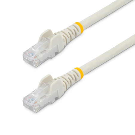 7m White Snagless UTP Cat6 Patch Cable