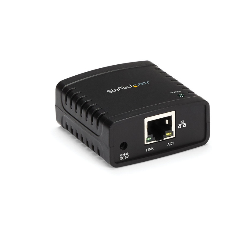 StarTech USB LPR Print Server with 10Base-T/100Base-TX Auto-sensing