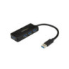 StarTech 4 Port USB 3.0 Hub - Mini Hub w/ Charge Port - Power Adapter