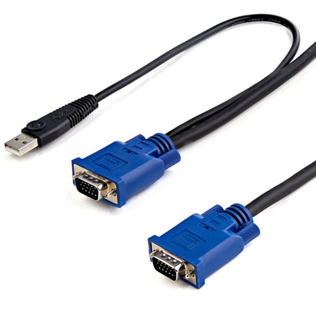 4.5m 2-in-1 Ultra Thin USB KVM Cable