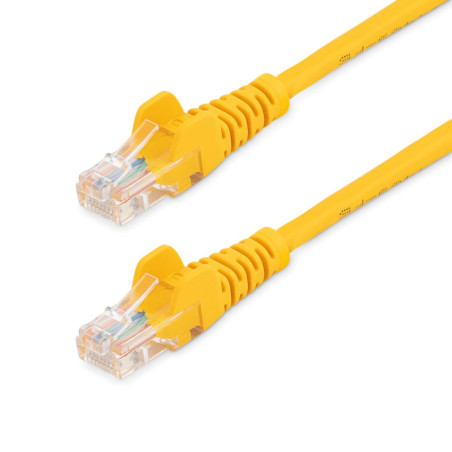 StarTech 10m Yellow Cat5e Ethernet Patch Cable - Snagless
