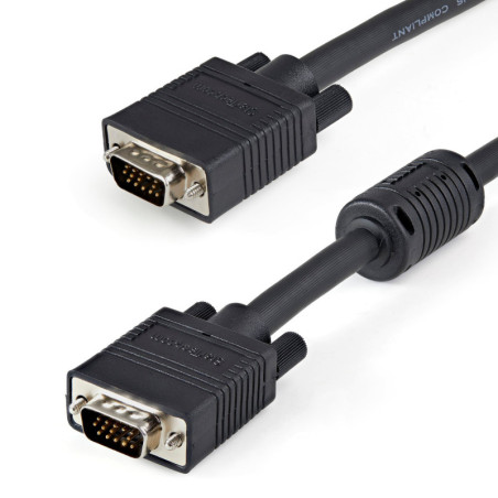 STARTECH 3M COAX HIGH RESOLUTION MONITOR VGA CABLE, HD15 M/M, LTW