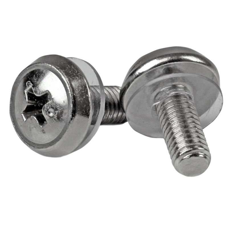 StarTech 100 Pack of M5 Mounting Screws - M5 x 12mm Screws