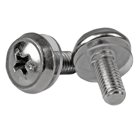 StarTech 100 Pack of M5 Mounting Screws - M5 x 12mm Screws