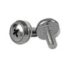 StarTech 100 Pack of M5 Mounting Screws - M5 x 12mm Screws