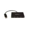 StarTech DP to DP Multi Monitor Hub - 4-Port MST Daisy Chain Splitter