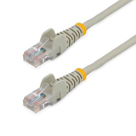 15m Gray Snagless Cat5e Patch Cable