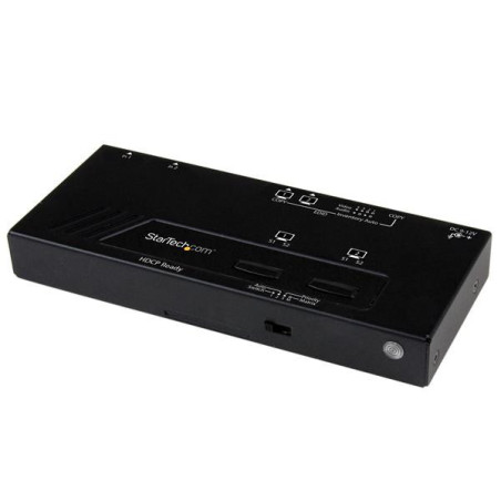 StarTech 2X2 HDMI Matrix Switch w/ Auto and Priority Select 1080p