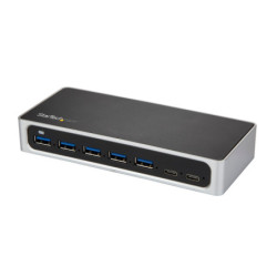 StarTech 7 Port USB C Hub - USB-C to 5x USB-A and 2x USB-C - USB 3.0