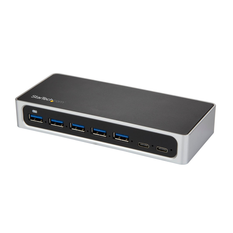 StarTech 7 Port USB C Hub - USB-C to 5x USB-A and 2x USB-C - USB 3.0