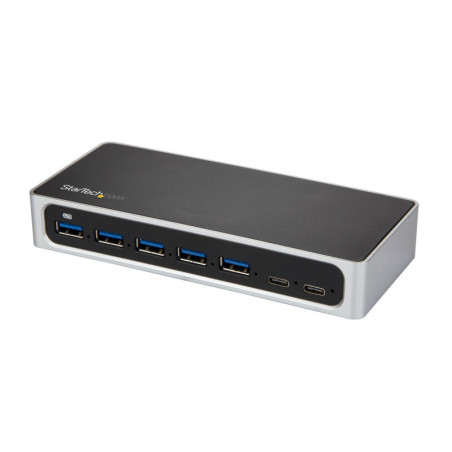 StarTech 7 Port USB C Hub - USB-C to 5x USB-A and 2x USB-C - USB 3.0