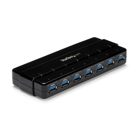 StarTech Seven Port USB 3 Hub w/ Power Adapter and Cable