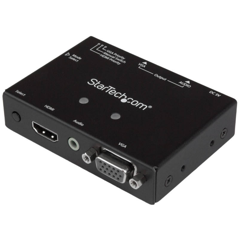 StarTech 2x1 VGA + HDMI to VGA Converter with Priority Selection