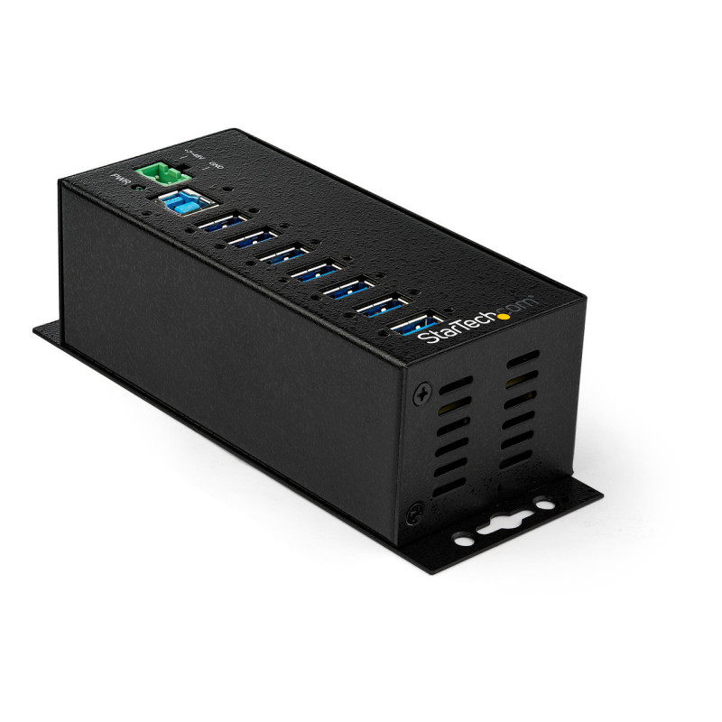 StarTech 7-Pt Industrial USB 3.0 Hub w/ Ext. Power Supply