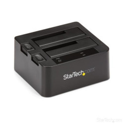 StarTech 2-bay USB 3.1 SATA dock with UASP - Tool-free & trayless