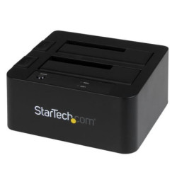 StarTech eSATA/USB 3.0 Dual 2.5/3.5in SATA SSD/HDD Dock with UASP