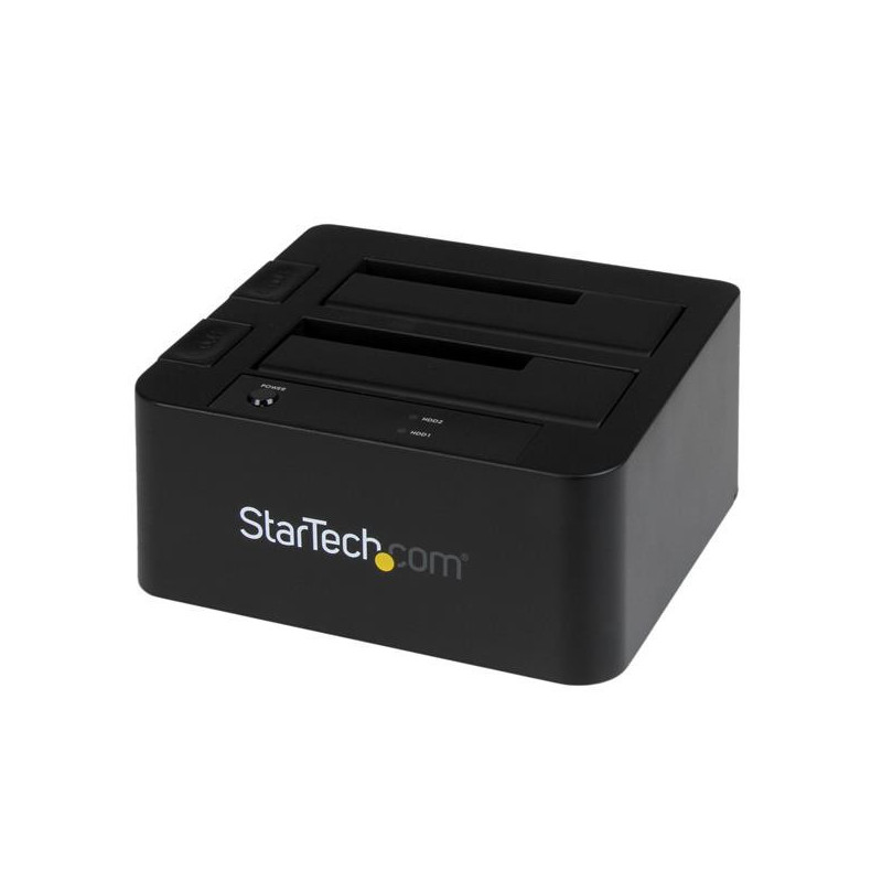 StarTech eSATA/USB 3.0 Dual 2.5/3.5in SATA SSD/HDD Dock with UASP