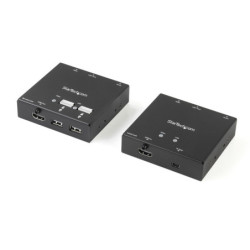 HDMI over CAT6 Extender with 4-port USB