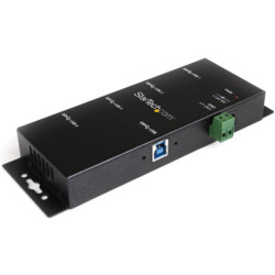StarTech Mountable 4 Port Rugged Industrial SuperSpeed USB 3.0 Hub