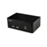 StarTech 4K Dual KVM Switch for DisplayPort Computers and Monitors