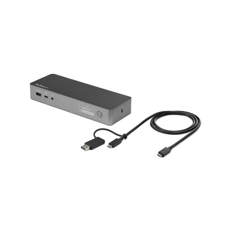 StarTech Universal Laptop Docking Station - USB-C & USB-A - 60W PD