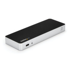 StarTech Dual Monitor USB C Dock - Windows - Dual HDMI / DVI - 60W PD