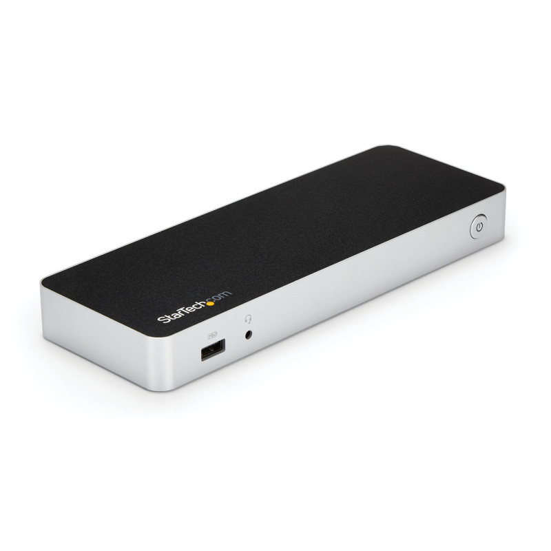 StarTech Dual Monitor USB C Dock - Windows - Dual HDMI / DVI - 60W PD