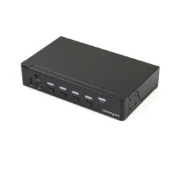 4-Port DisplayPort KVM - USB 3.0 - 4K
