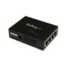 StarTech 4Port Gigabit PoE+ Midspan - Power over Ethernet Injector