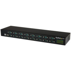 StarTech 16-Port USB-to-Serial Adapter Hub with Daisy Chain Function