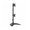 StarTech Dual Monitor Stand for Monitors up to 27in - Vertical - Steel