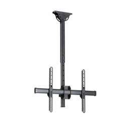 StarTech Ceiling TV Mount - 1.8 to 3in Short Pole - 32 to 75in Displays