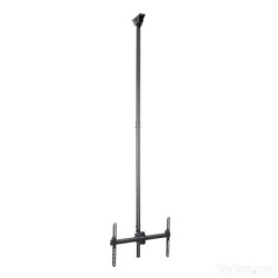 StarTech Ceiling TV Mount - 8.2in to 9.8in Long Pole - 32in to 75in TVs