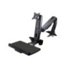StarTech Sit Stand Monitor Arm - Monitor Arm Desk Mount