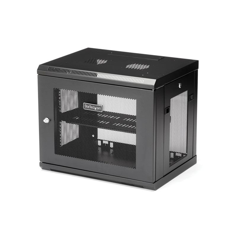 StarTech 9U Wall Mount Rack - Wall Mount Server and Network Cabinet