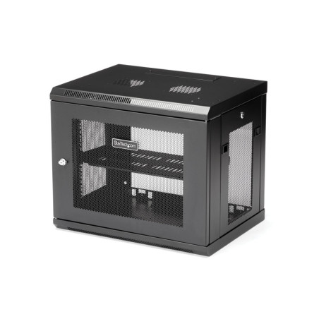 StarTech 9U Wall Mount Rack - Wall Mount Server and Network Cabinet