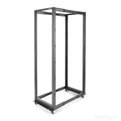 StarTech 42U Server Rack - Open Frame Adjustable Depth 4 Post Rack