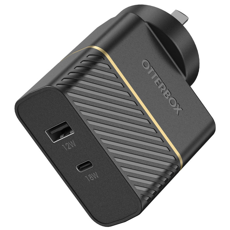 OtterBox Dual Port Wall Charger  - USB-C/USB-A  Fast Charge
