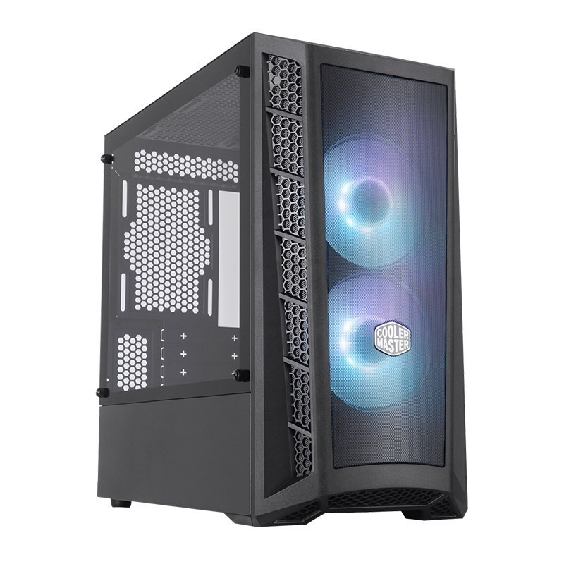 Cooler Master MasterBox MB311L ARGB Tempered Glass Micro-ATX Case
