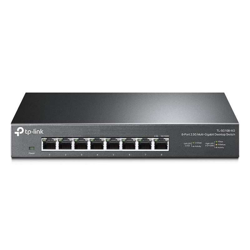 TP-Link TL-SG108-M2 8-Port 2.5G 100/1000/2500Mbps Desktop Switch