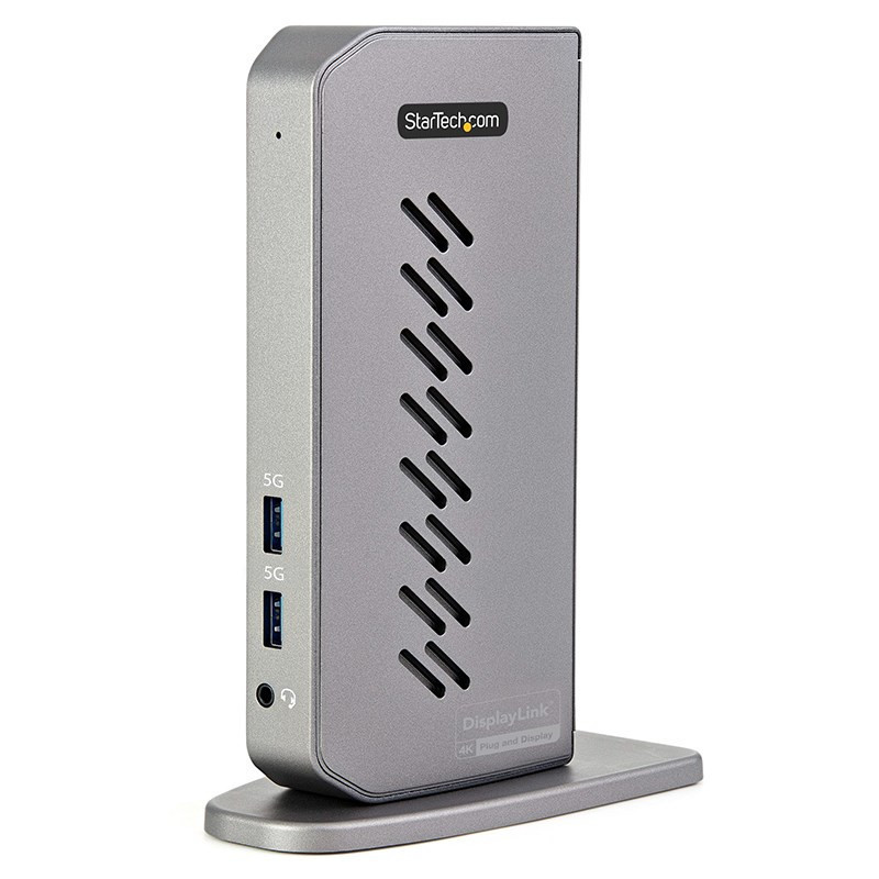 StarTech Hybrid Universal USB-C USB-A Dual Monitor Docking Station - Windows/Mac