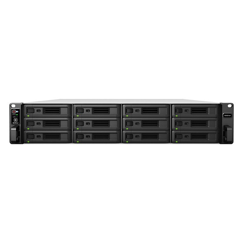 Synology RackStation RS3621XS+ 12-Bay 2U Diskless Scalable NAS Xeon CPU 8GB RAM