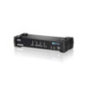 Aten 4 Port USB Dual-Link DVI KVMP Switch with 7.1 Audio and USB 2.0
