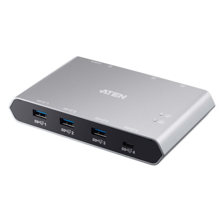 Aten USB-C Gen 2 Sharing Switch with Power Pass Through